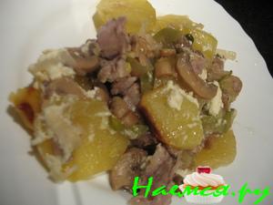 Картошка со свининой "Вкуснее не бывает" Картошка со свининой "Вкуснее не бывает"