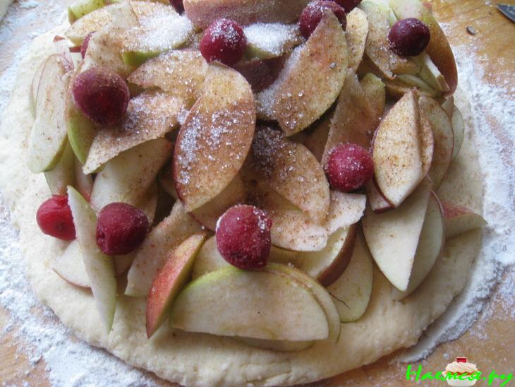 Сочни с яблоками