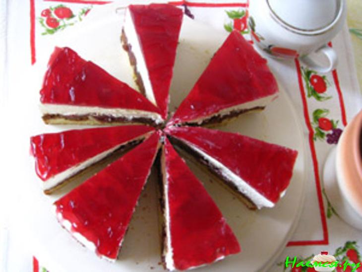 Торт желейный "Красная шапочка" Торт желейный "Красная шапочка"