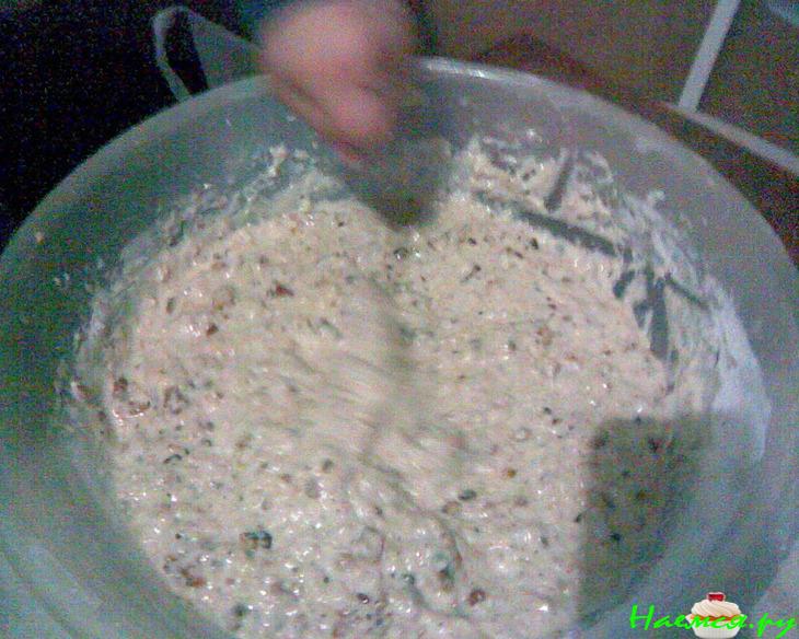 Постные маффины с 9-тью злаками и орехами (на соевом молоке)