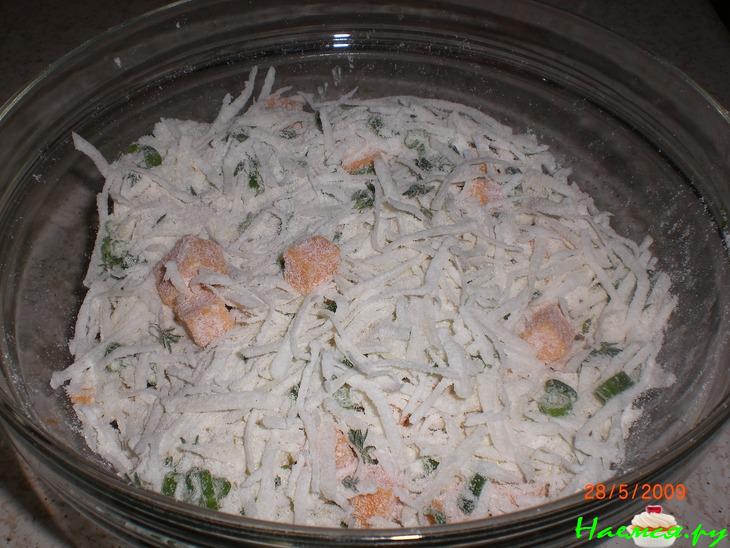 Картофельная краюшка с тимьяном и сыром