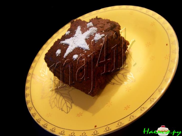 Брауни с шоколадом и орехами