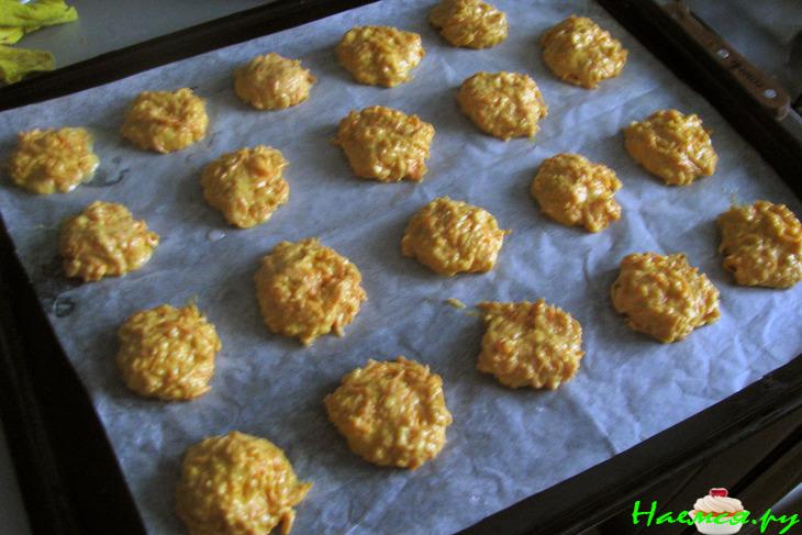 Морковное печенье с корицей