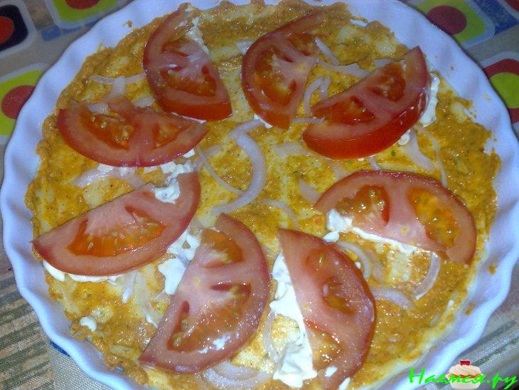 Пицца сырная на тонком тесте