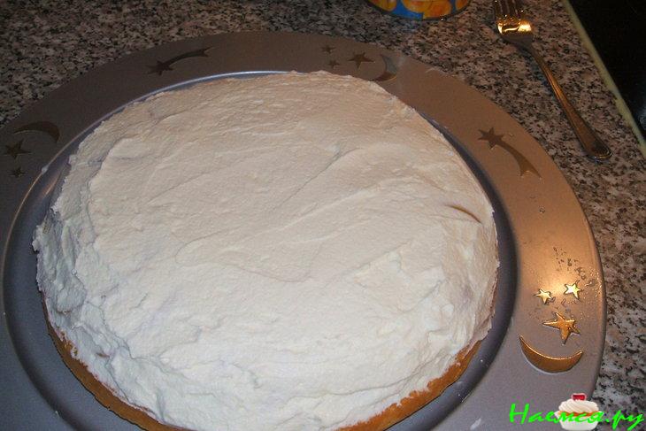 Торт персиковый