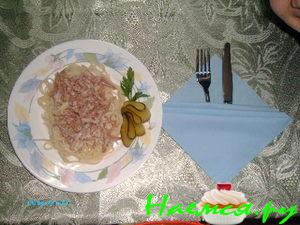 Спагетти с карбонатом