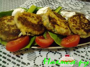 Биточки с кабачками