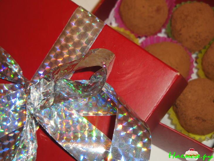 Миндально-шоколадные конфеты