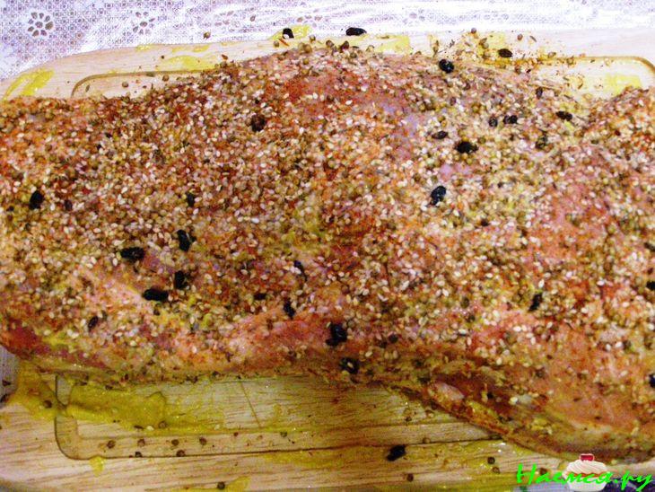 Шейка свиная запеченная