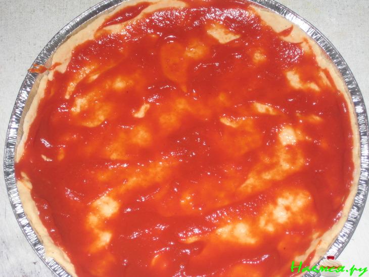 Пицца с каперсами и всем...всем...всем!!!