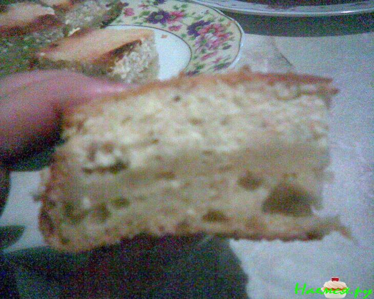 Домашний пирог с творогом