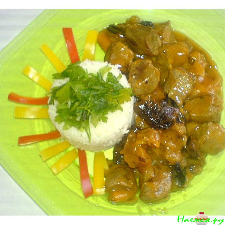 Филе ягненка c сухофруктами и шерри