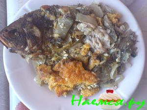 Карасики в сметане