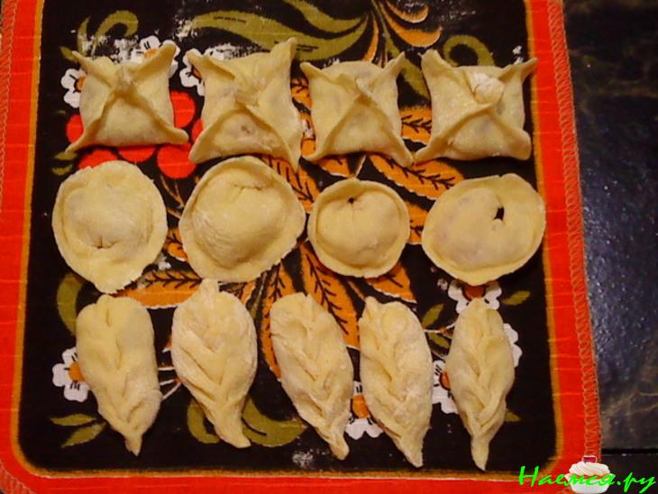 Пельмешки рыбные на пару (вариант)