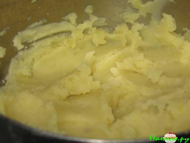 Картофельные гнездышки с лисичками