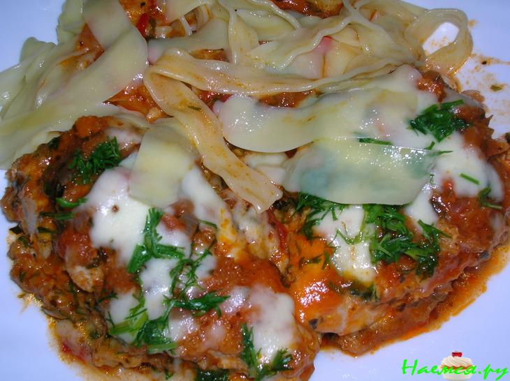 Цыпленок "Пармезан"