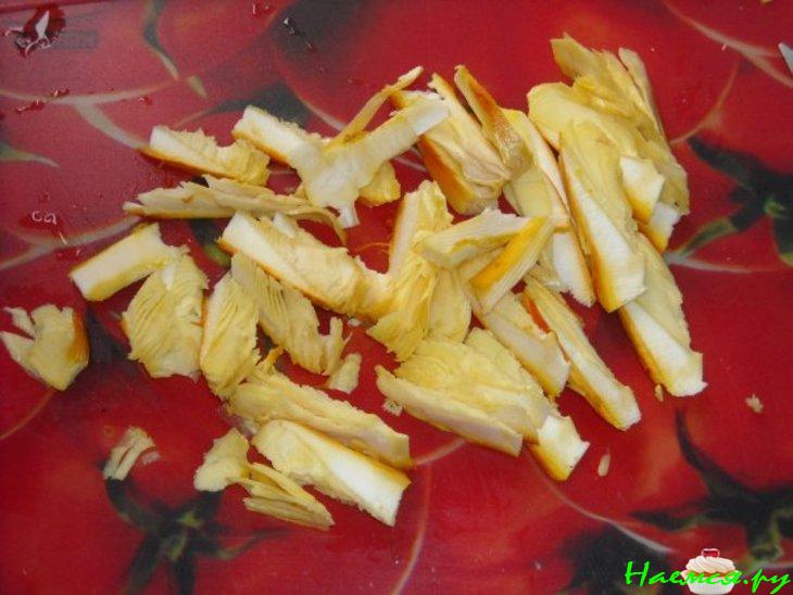 Салат из сырых кесаревых грибов