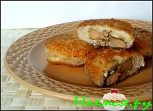 Куриные зразы с куриной печеночкой
