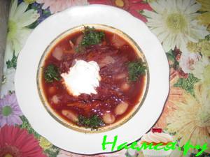 Фиолетовый борщ