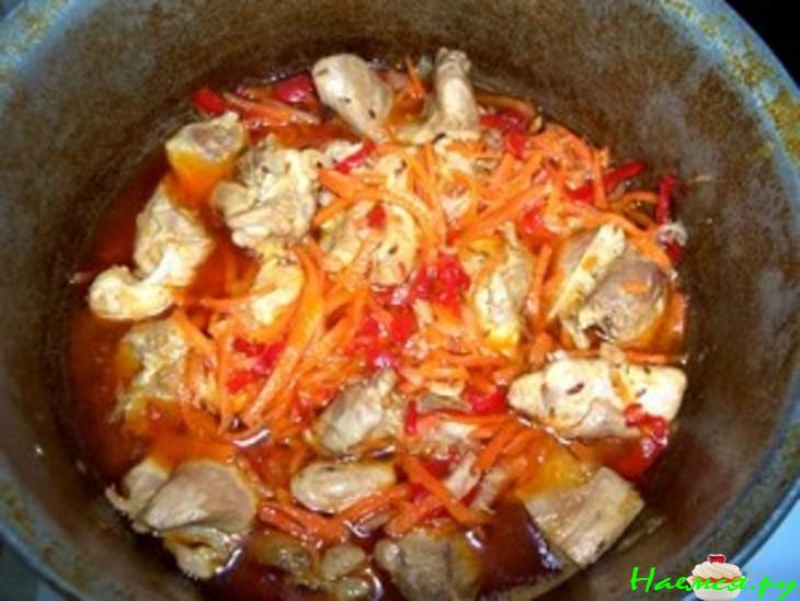 Плов с макаронами