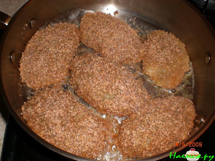 Котлеты из креветок и цветной капусты