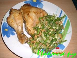 Курочка с приправами