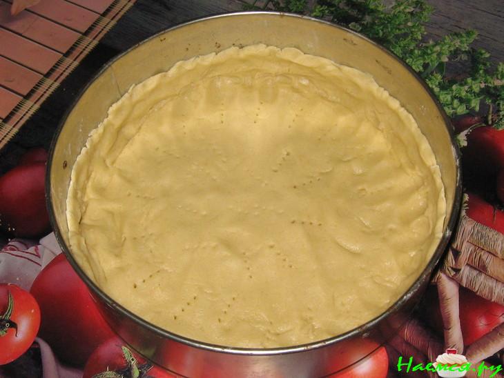 Пирог песочный с сыром