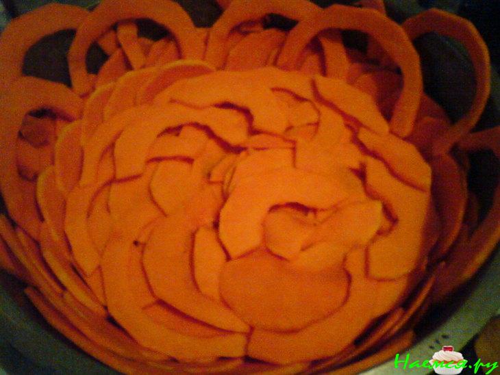 Фруктово-тыквенный пирог