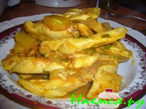 Фрикассе из курочки
