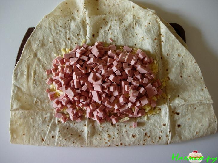 "Фаршированный" лаваш "Фаршированный" лаваш