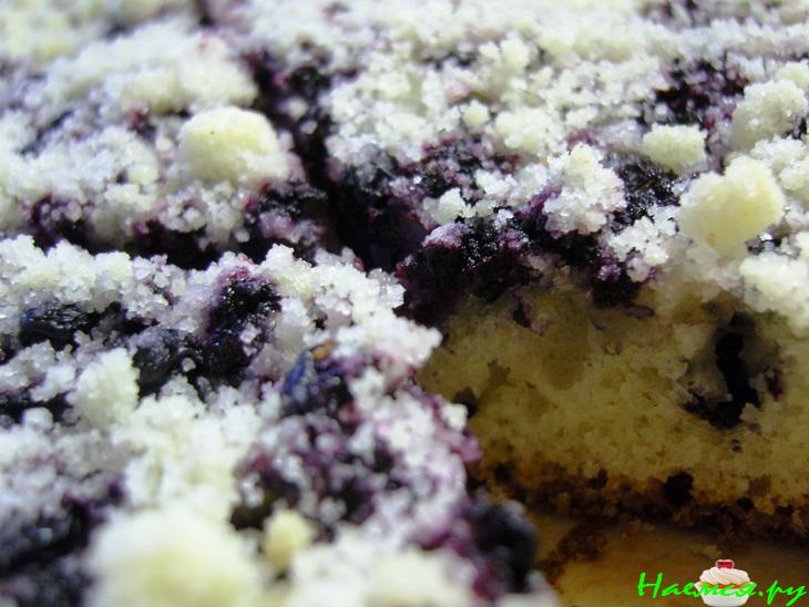 Черничный пирог