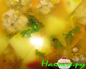 Супчик с фрикадельками