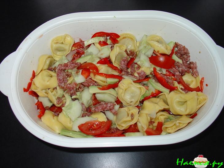 Салат с Тортеллини