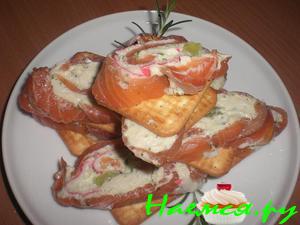 Лососевый рулет