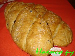 Хлеб с оливками и розмарином