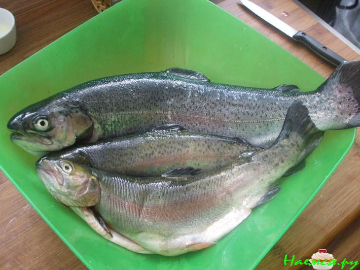 Пирог с форелью