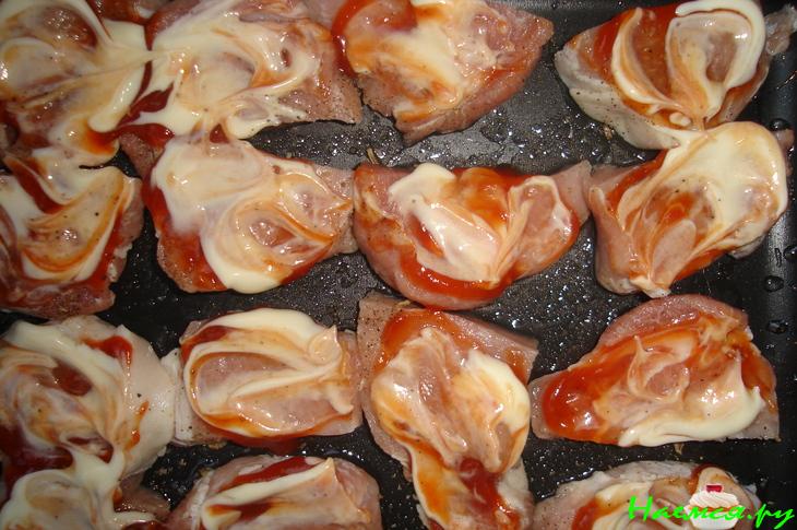 Мясо с кабачковой корочкой