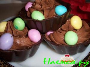 Шоколадные корзинки