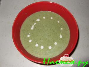 Суп-пюре с брокколи