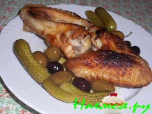 "Быстрые" куриные крылышки