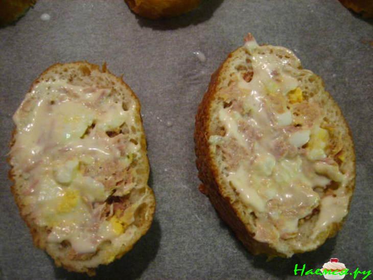 «Гнездышки» с начинкой из тунца 