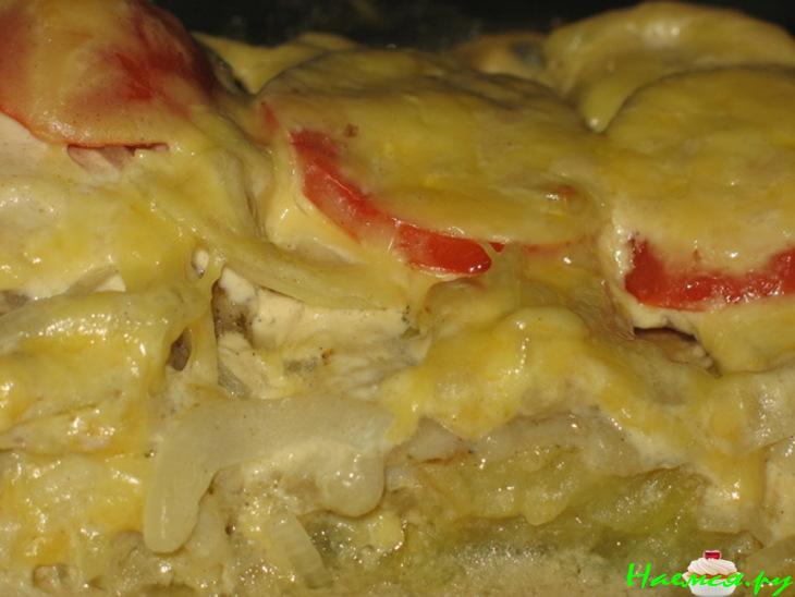 Телапия в шубке с йогуртово-горчичным соусом Телапия в шубке с йогуртово-горчичным соусом