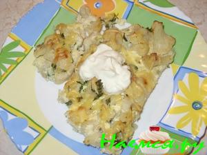 Пудинг из цветной капусты