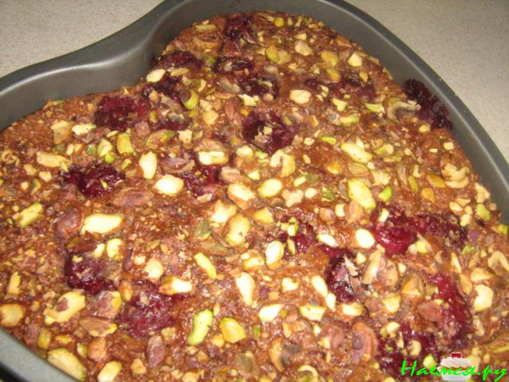 Шоколадный пирог с вишнями (вариант)