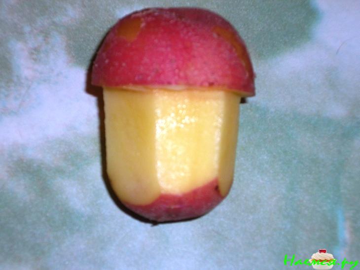 Картофельные грибочки. Веселый гарнир