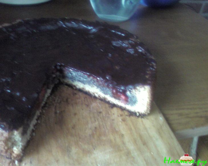 Творожно-маковый пирог