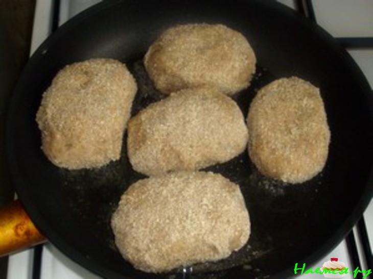 Картофельные котлеты с имбирем и яблоком (постное)