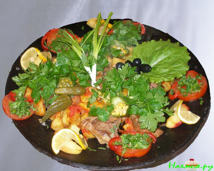 Садж из баранины