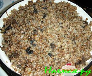 Гречка с сушёными грибами Гречка с сушёными грибами