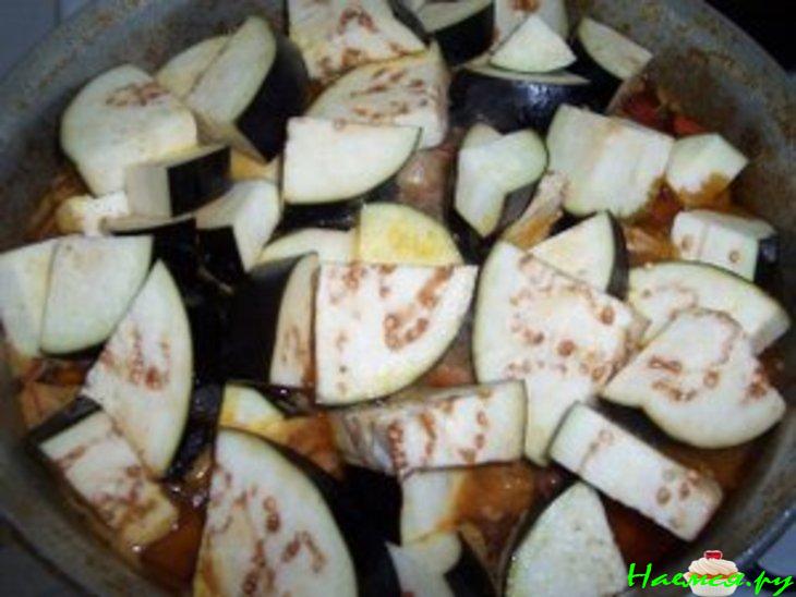 Индюшатина (красное мясо) с овощами